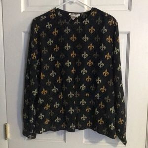 Vintage Ann Taylor Silk Top